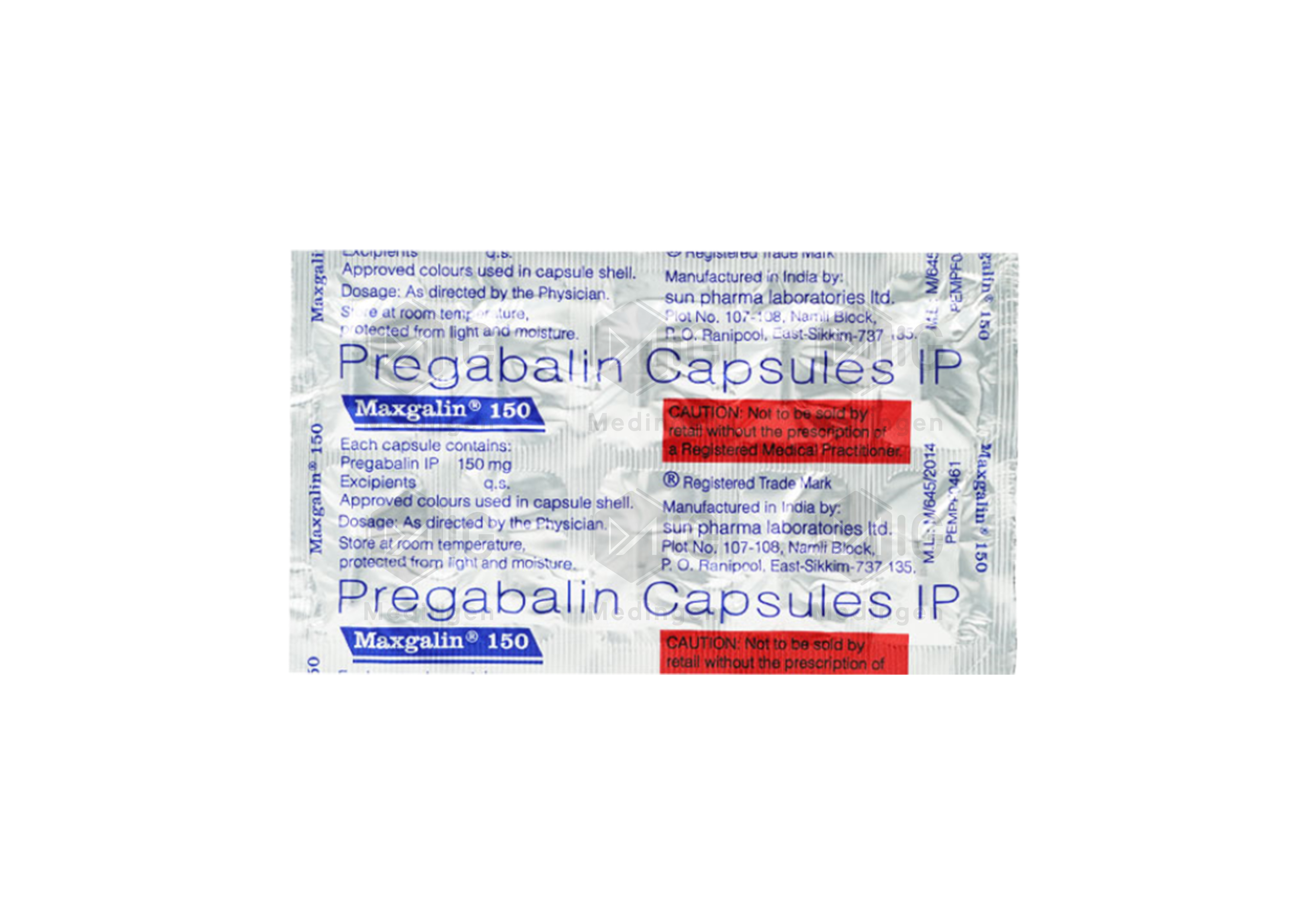 MAXGALIN 150MG